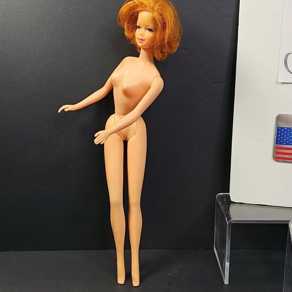 Barbie 1966 Stacey Twist 'n Turn with Lashes & Short Red Hair READ Japan - Picture 15 of 16